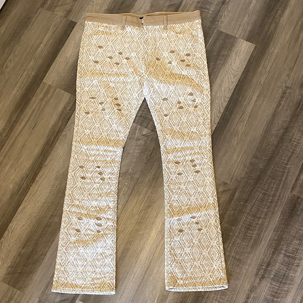 Stylish Fashion Nova Men’s Lace Flare Jeans